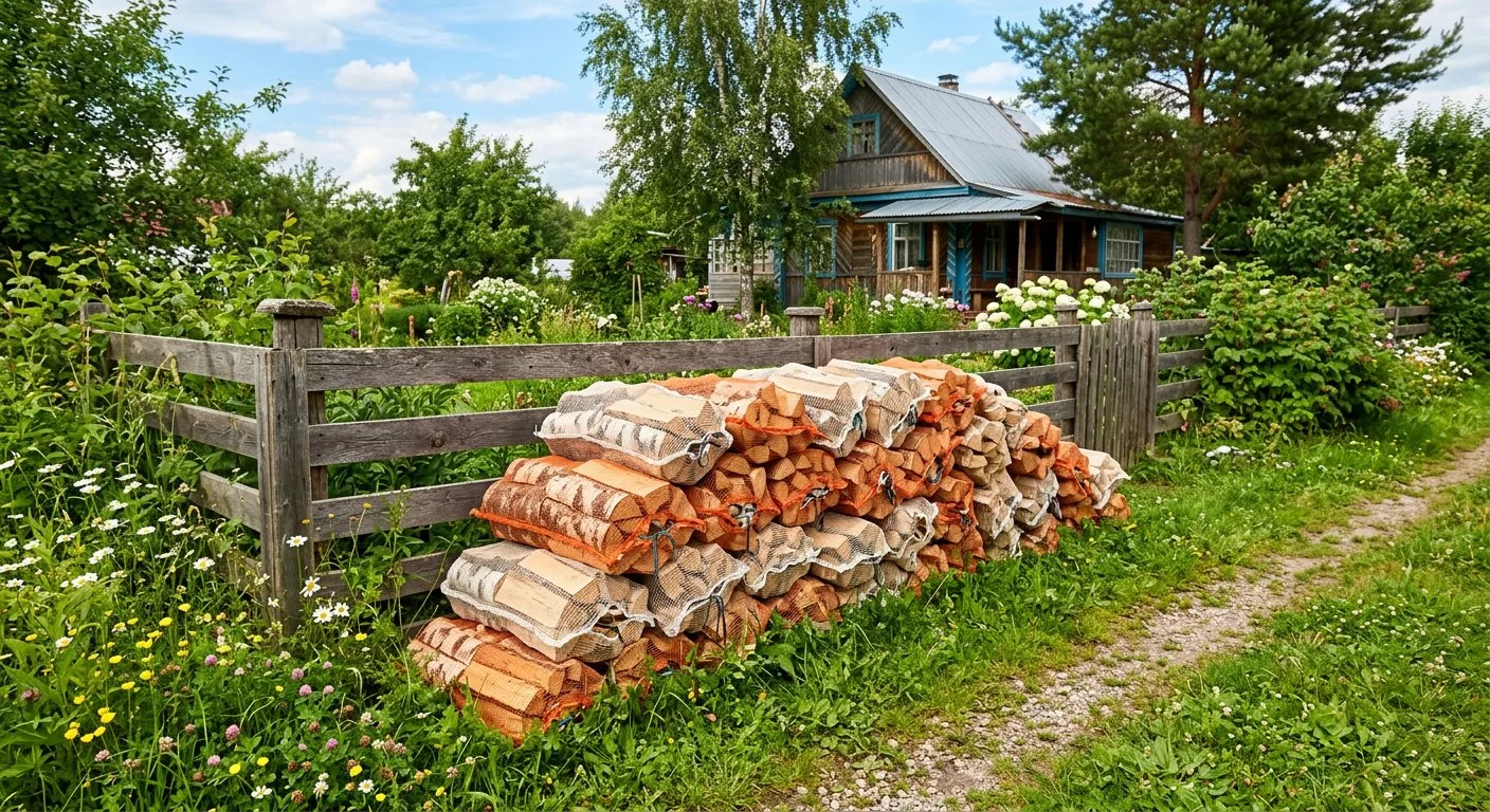 Дрова для дачи в Азове