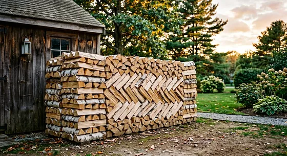 Укладка дров в Азове, улица Каминная, 16
