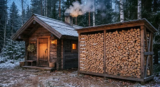 Укладка дров в Азове, проспект Яблоневая, 3